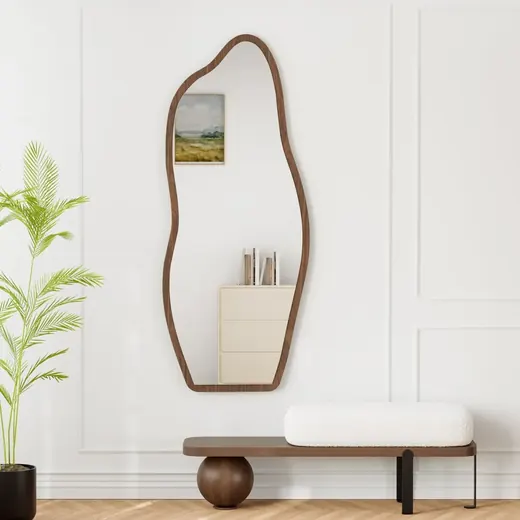 Organic full-length mirror